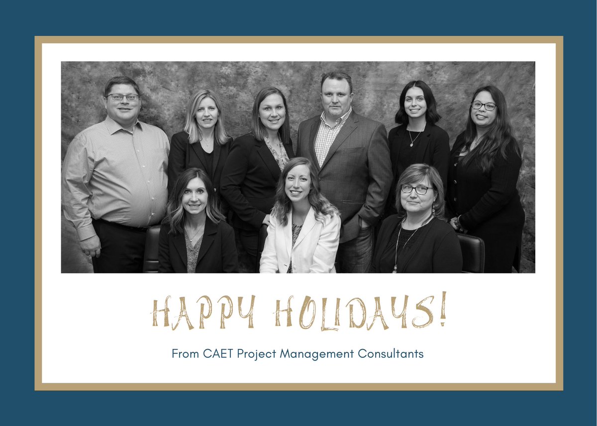 The CAET PMC team wishes everyone a wonderful holiday season and a Happy New Year!