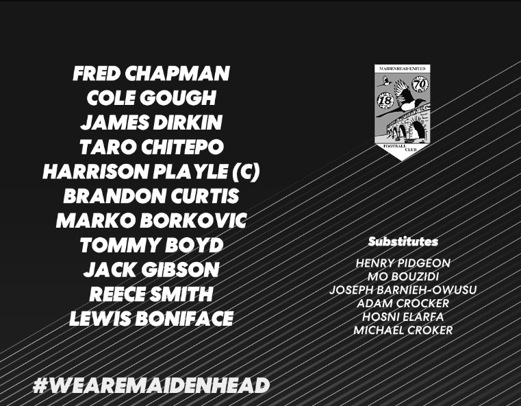 Maidenhead United Academy tweet media