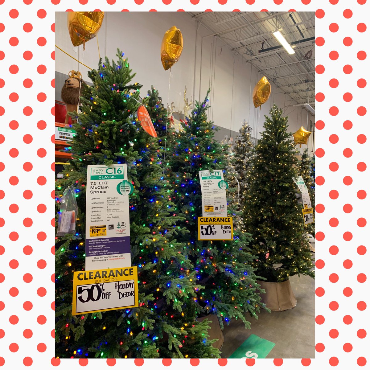 DulceHD551's tweet photo. 🍊🌲🎉Team Firewheel doing a great job shouting out 50% OFF Holiday Decor🍊 @tavares_gabe https://t.co/BsEZTRJnxw