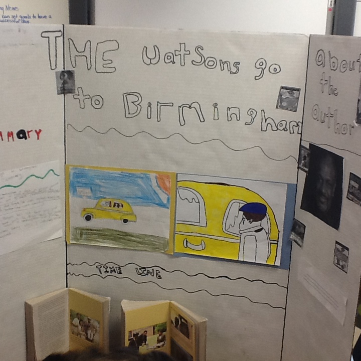 TuckaseegeeLITD's tweet photo. Tuckaseegee held its first Enrichment Elective Showcase today!  Check out some of our projects! History through the Eyes of Christopher Paul Curtis and Kindness Rocks! @principaldthomp @CMS_Advanced @WeAreCMS @CharMeckSchools @jillianmolitor @lisapags321 https://t.co/BoPSj4eA0W
