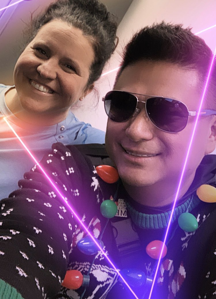 #UglySweaterDay not just today, but every day.. and two turtledoves, and a partridge in a pear tree. #EastEliteExpress #RaleighElite #IHX #RTG #LifeAtATT #FunAtWork
