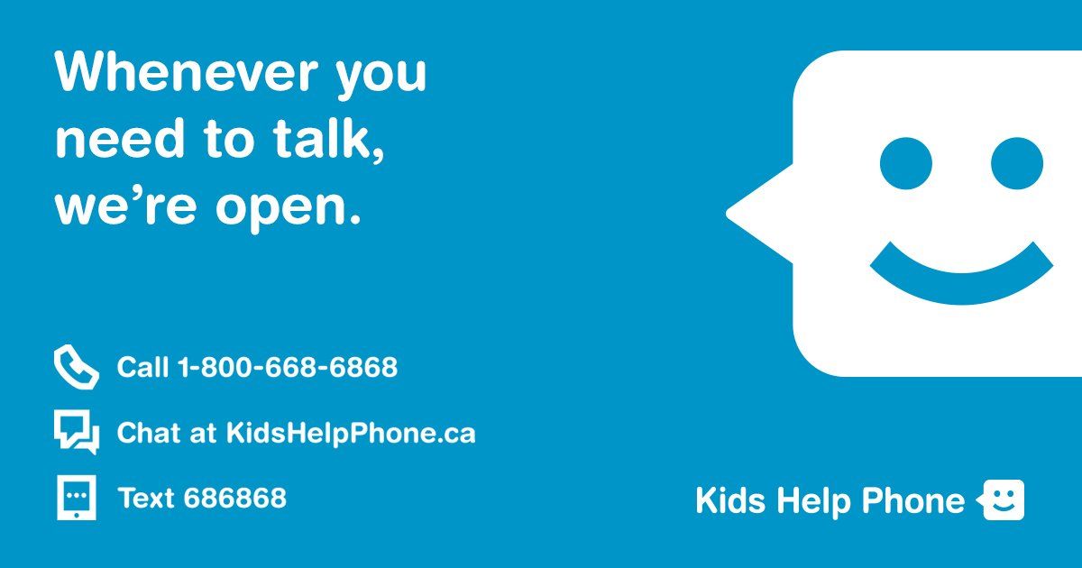 As we head into the holidays #PeelFam, know that you're not alone. Remember that support is available during the break if you need it. ❤️ 

cc - <a href="/KidsHelpPhone/">Kids Help Phone</a>
