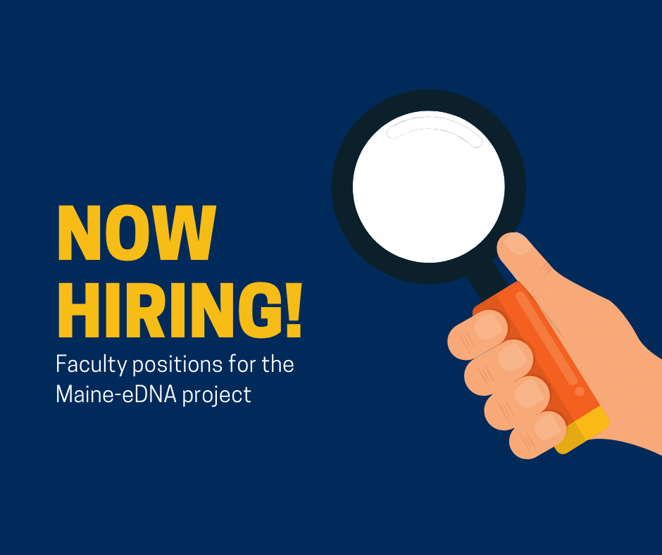 3 faculty positions are open for #MEeDNA: 
Assistant Professor of Aquatic Ecosystem Genetics: buff.ly/2s8IMsf
Assistant Professor of Ecological Bioinformatics: buff.ly/34NldTr
Assistant Professor in Computer Science: buff.ly/2Sbffc3
#MEjobs #UMaineResearch