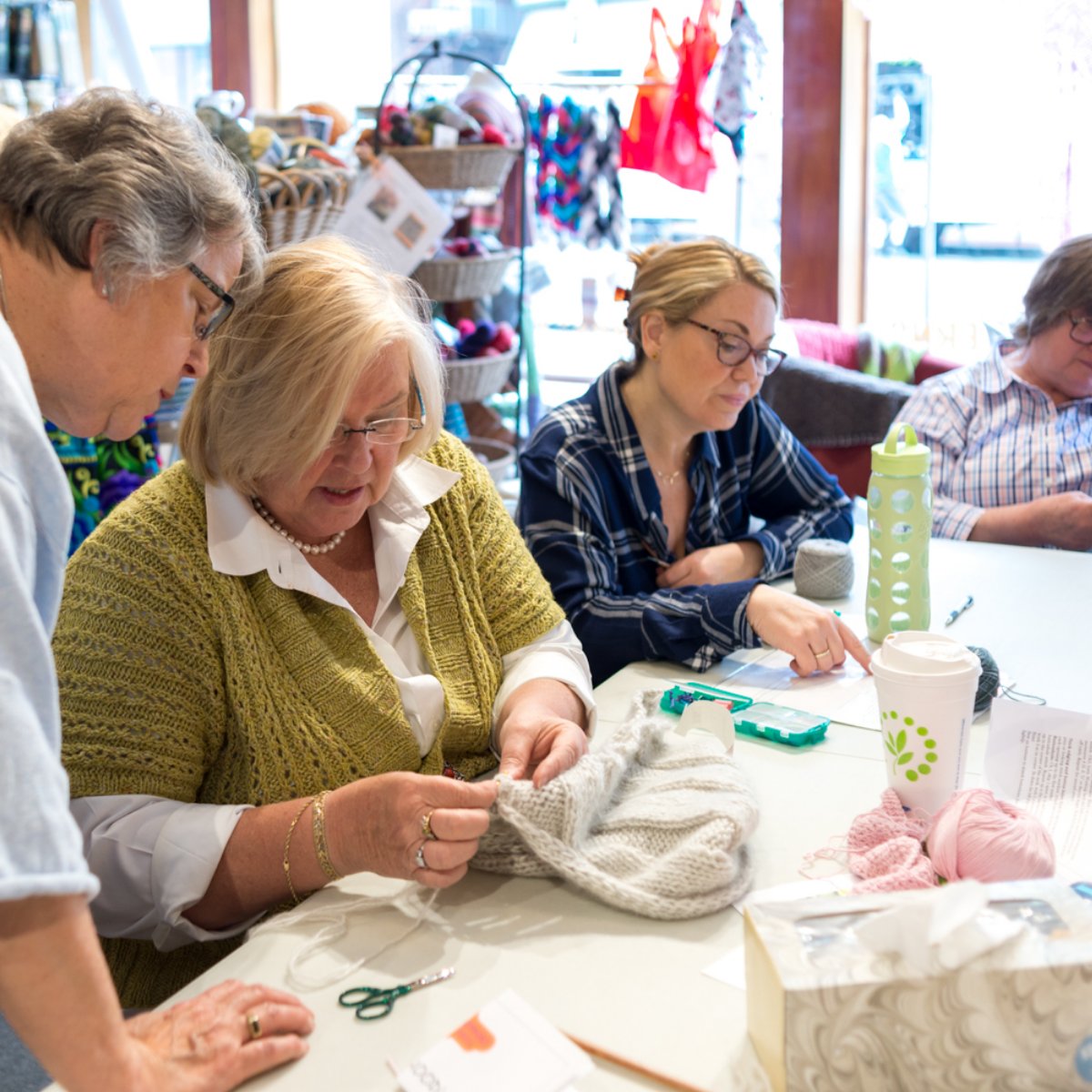 NorthamptonWool's tweet photo. Memories that will last a lifetime start right here in one of our knitting rooms. https://t.co/yAgpnCOADi