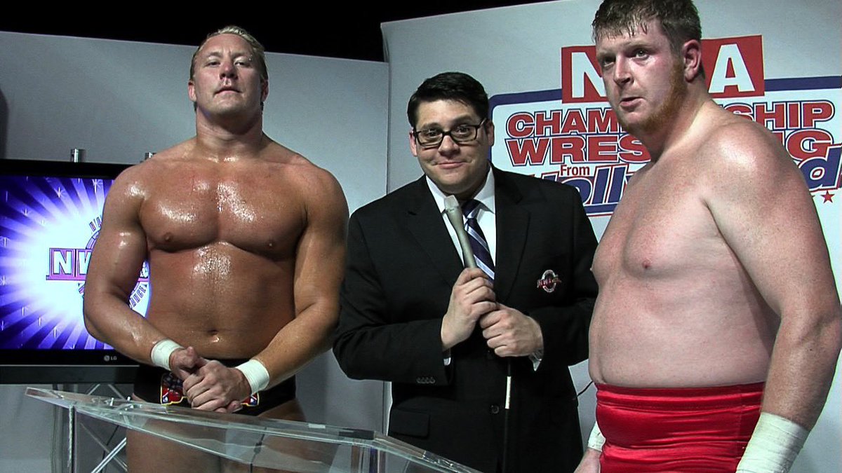 David Marquez on Twitter: "I've had a lot of fun doing this stuff and with a lot of fun people. Here's the late Lance Cade and @TheRealTMurdoch from @CWFHollywood tapings at CBS.