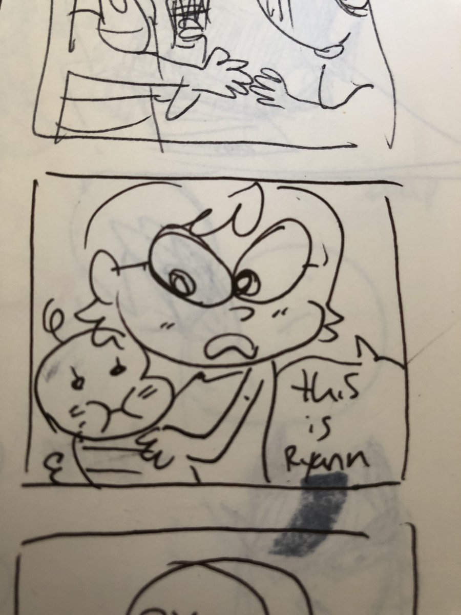 I was going through old sketchbooks and look at this drawing @cartoonfuntime did of the two of us when we first became friends 