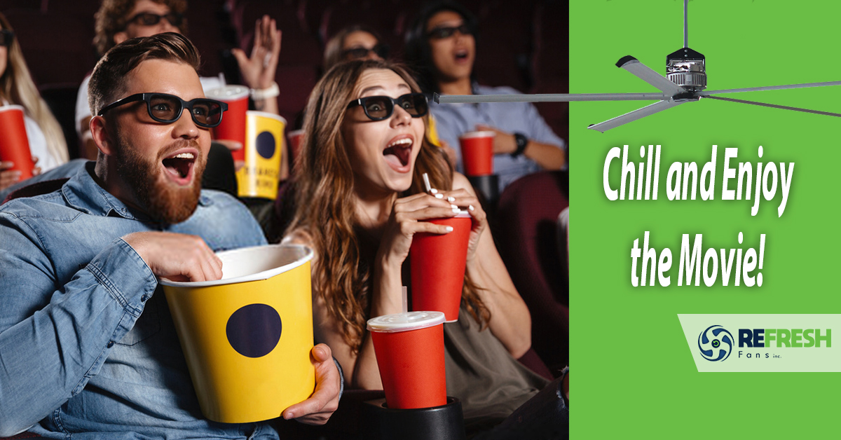 RefreshFans's tweet photo. Thanks to our controlled air circulation, movie-goers can enjoy the show.π₯ See how we operate in commercial spaces here:https://t.co/zDaJZgr2f8 #BigFans #RefreshFans #Agriculture #Farming #Cannabis #Marijuana #Manufacturing #Technology #ShoppingMalls #Restaurant #Theatres https://t.co/o8wnbn2hzD