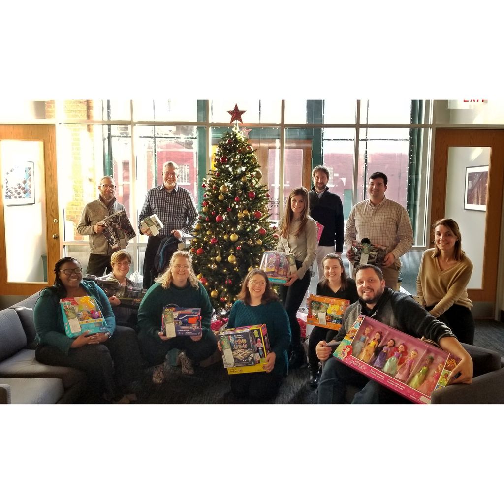 'Tis the Season for making holiday wishes come true for 57 children here in the Chicago area. We’re excited for our @salarmychicago “Angels” to get their special gifts this year! /cc <a href="/SalvationArmyUS/">Salvation Army USA</a> #angeltree #salvationarmy #helpingothers #helpthechildren #fitzcares