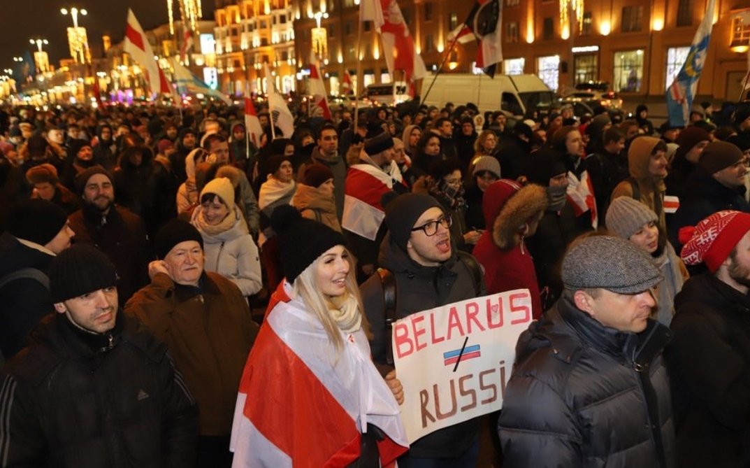Атака на Белоруссию это не попытка смены власти в Минске, а способ уничтожить Россию