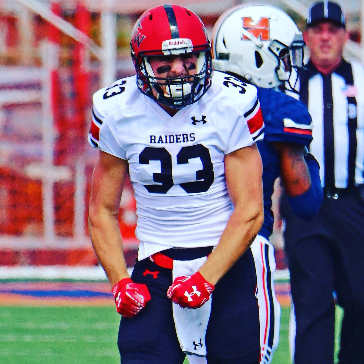 nwc_fb's tweet photo. 1st Team AP All American WR
Shane Solberg (Jr - Boyden, IA)
#ChooseExcellence #Hardhats https://t.co/AfFOrs3PoS