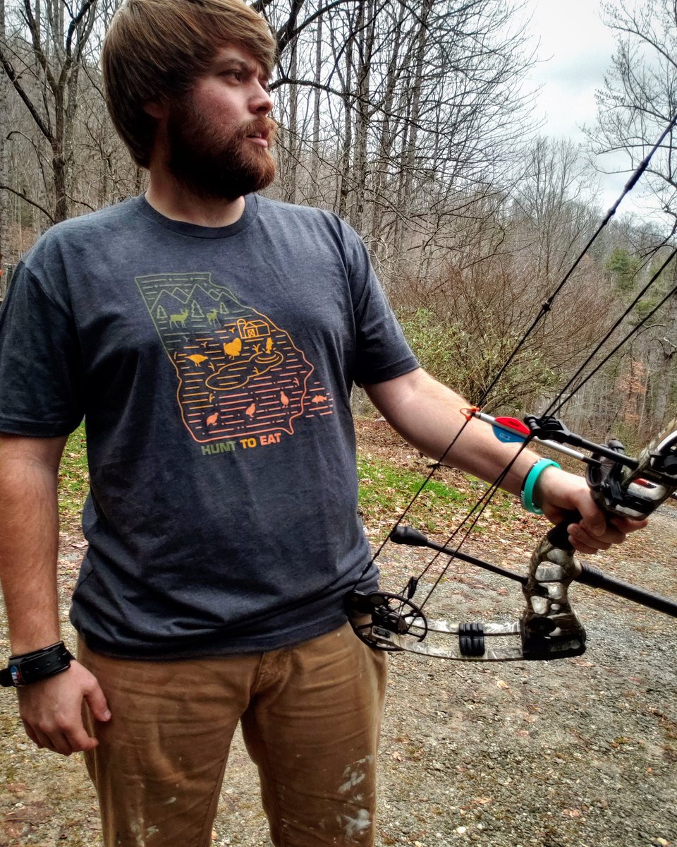 Hunt_to_Eat's tweet photo. Georgia! We have your tee! Whether you live in the Appalachian Mountains, in the wide stretches of central farmland, or down south in quail country, Georgia has it all! Fresh and saltwater fishing as well, a sportmen's paradise! #hunttoeat #huntgeorgia #georgiahunting #georgia https://t.co/mgDoepVpR6