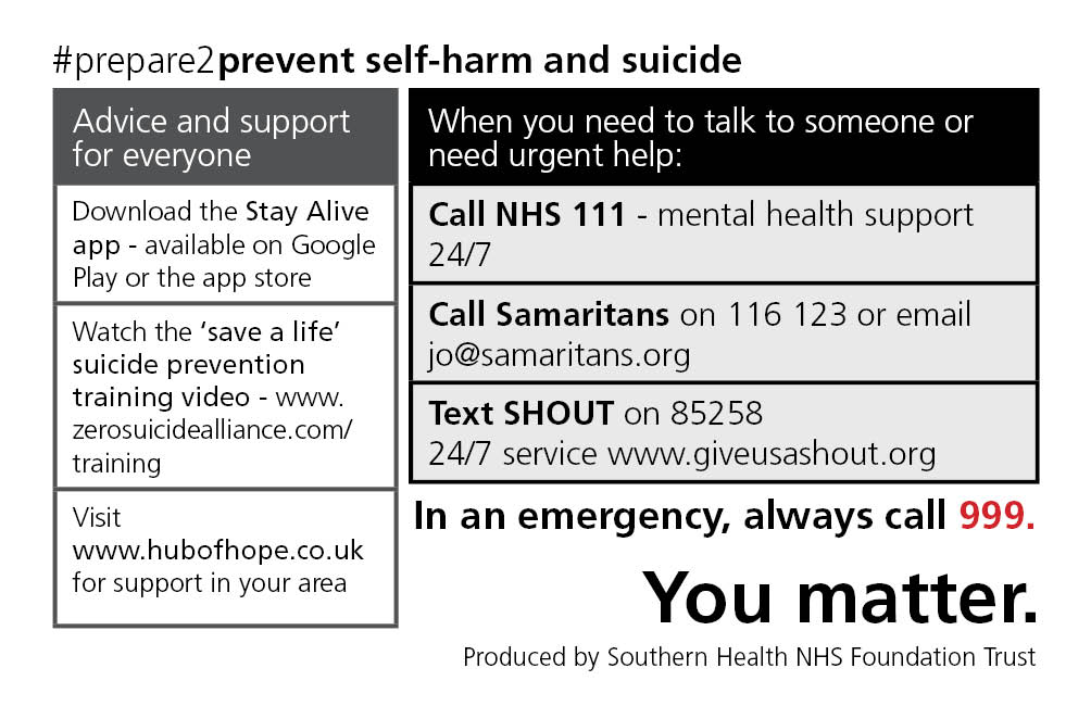 Christmas can be a really difficult time of year for some. Remember that #everylifematters this Christmas.

Save and share this image with someone who might need it.  #prepare2prevent