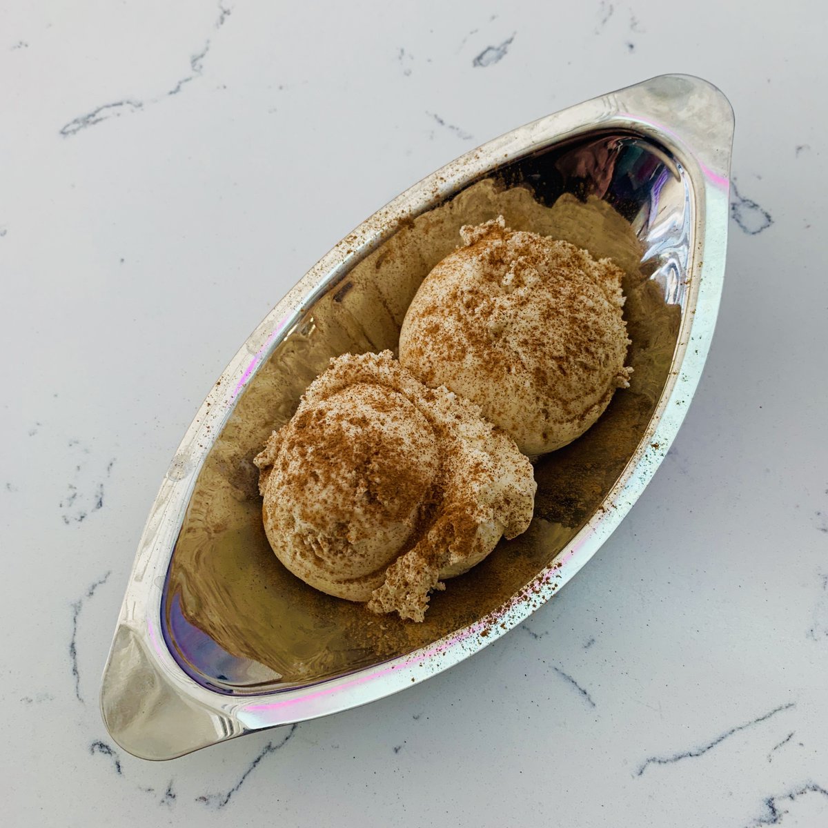 Try our Traditional Cinnamon Cream! Perfect for any slice of pie this holiday season.