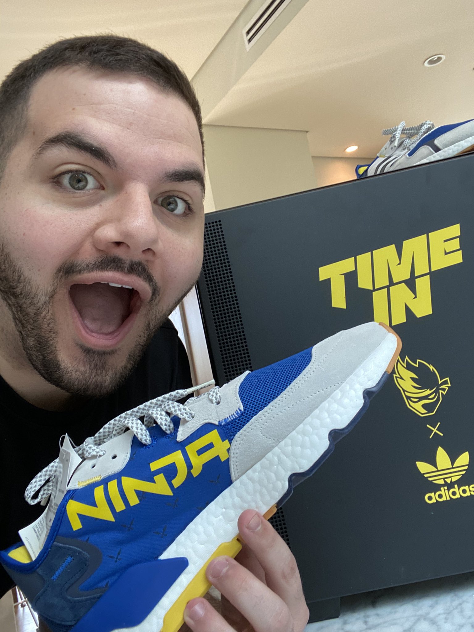 time in ninja x adidas