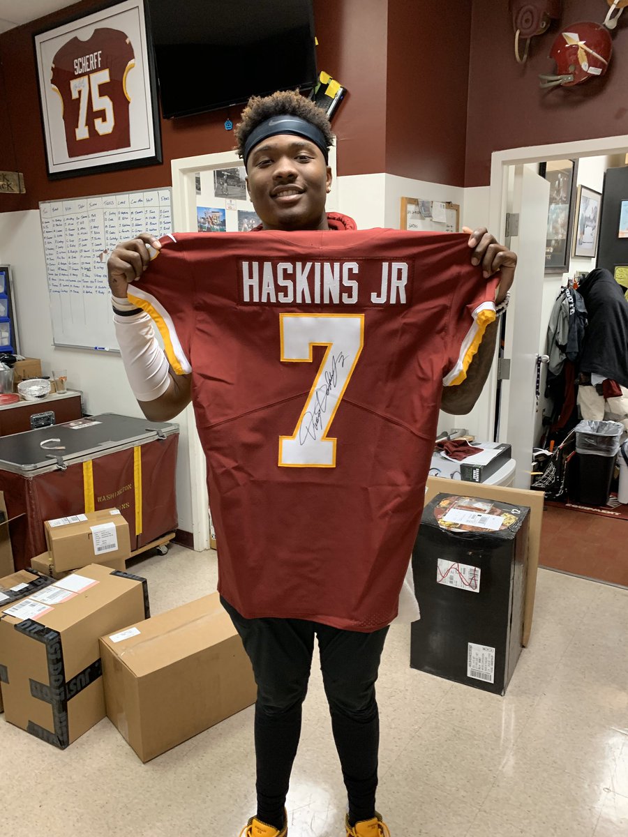 dwayne haskins jr jersey redskins