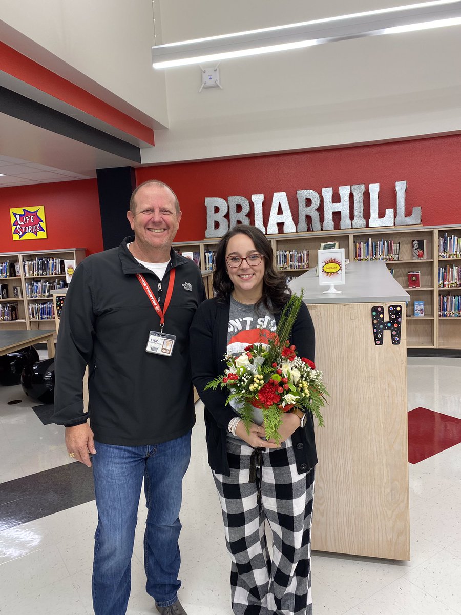 Congratulations to Taylor Gilbreath, Briarhill’s 2019-2020 Teacher of the Year!!!