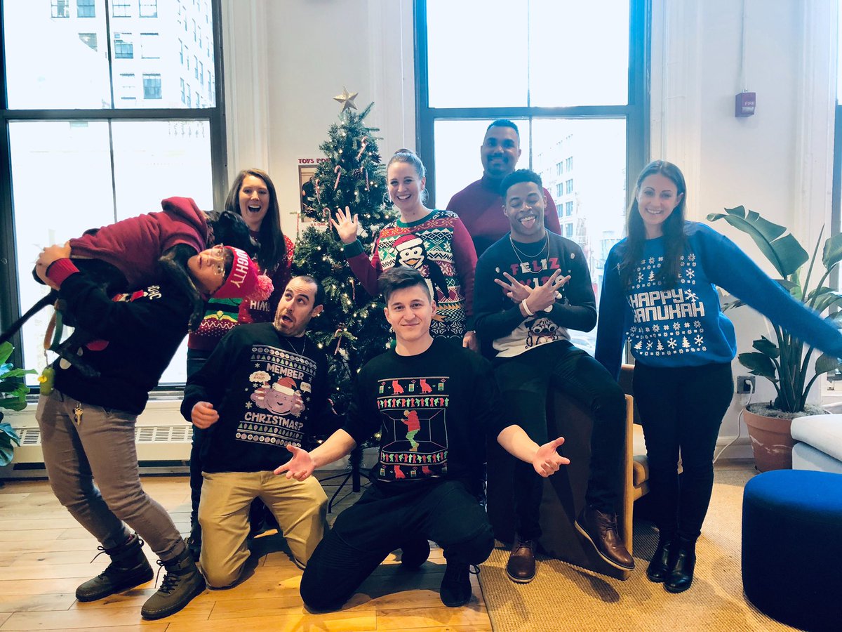 AmandaFrMazzone's tweet photo. Only half the tribe but full of jolly and cheer this merry year! @ABTasty #holiday #abtastyaroundtheworld https://t.co/M5hkpGnsya