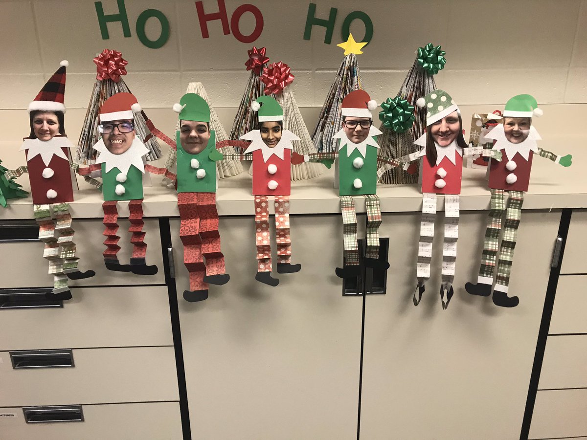 KMSLibraryTX's tweet photo. @ChristineMaruc2 and I were very blessed with wonderful student aide elves to help the Library run smoothly! #Greatsemester #KMSCougarPride #bethelight #thehumblelibrarian https://t.co/3lCgAiOqRk