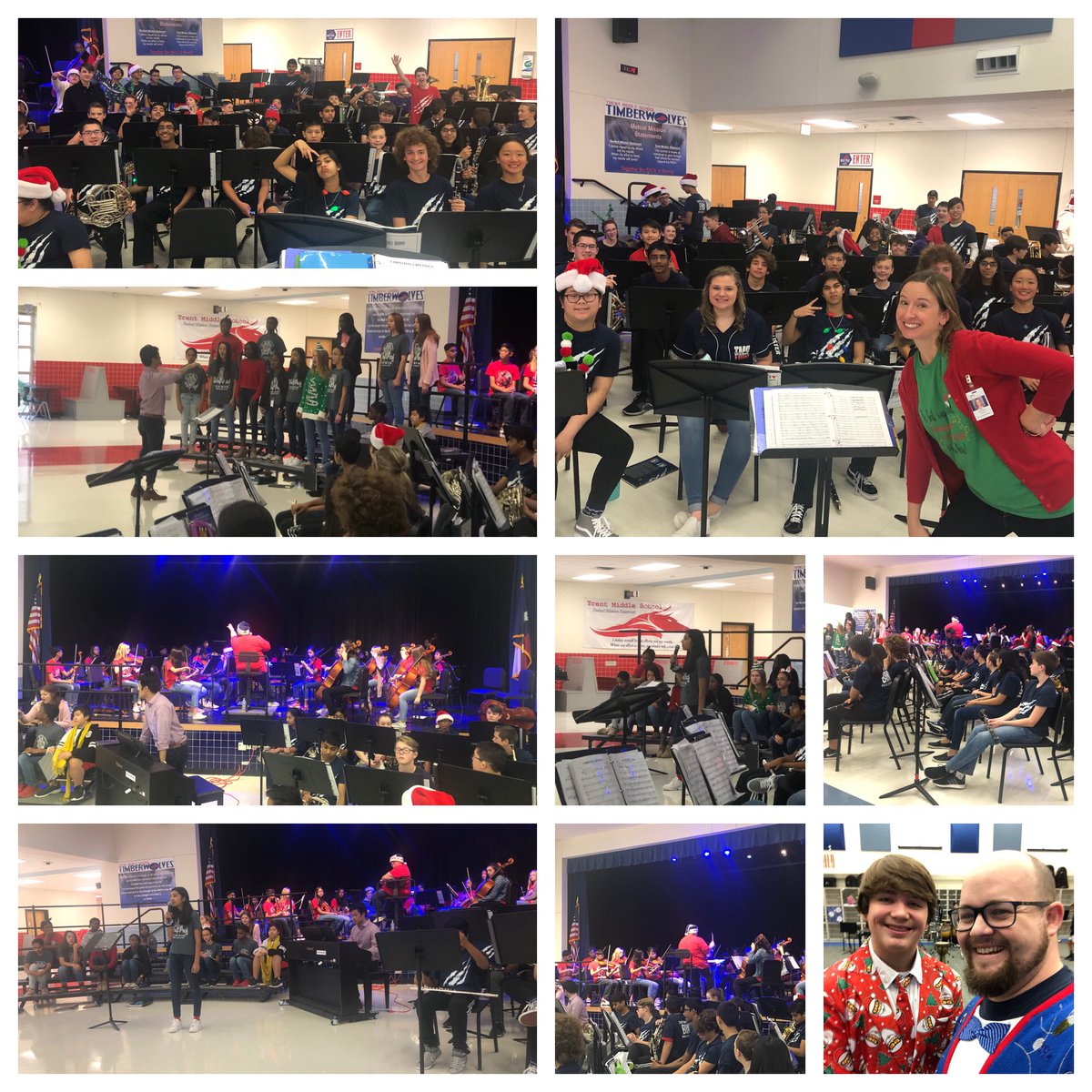 TrentMSband's tweet photo. What a great collaborative effort from our fine arts today! We had a great time playing for the fifth grade students at @Boals_Frisco, @CoyMillerElem, and @NewmanFriscoISD!! It was great getting to meet our future Wolf Pack! #wolfpack #trentSWAT #fisdfineartsleads @friscofinearts https://t.co/JHbwcU0NBb