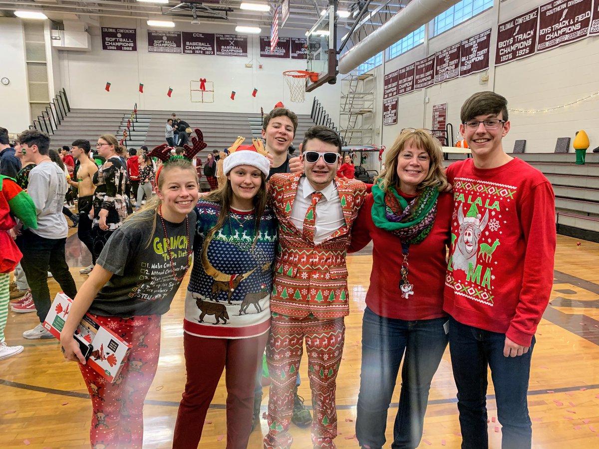 BCHSmagistra's tweet photo. Io Saturnalia! #BCHSLatin students are celebrating day 2 of this ancient midwinter festival in honor of the god Saturn the way the Romans did. #Saturnalia #LatinRocks @BCHSprincipal @MrBroderickBCHS https://t.co/2eHXRgbeKw