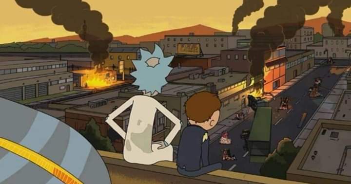 jotas121999's tweet photo. "Todo estará bien al final, Morty. Y si no lo está, es porque aún no es el final." https://t.co/dDPUzFw9Gj