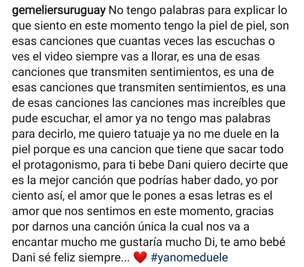 #YaNoMeDuele
