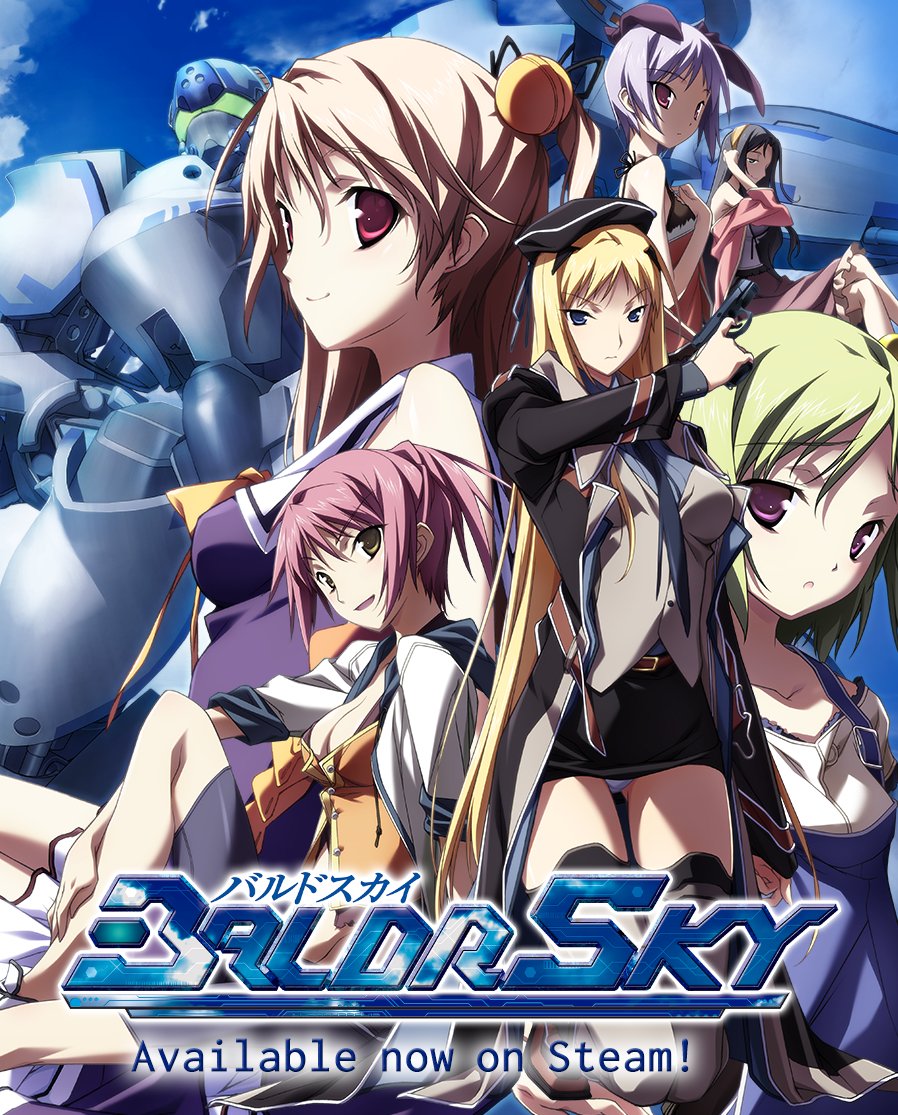 Sekai Project Dive In Baldr Sky Is Out Now On Steam T Co Vfwpqoltau