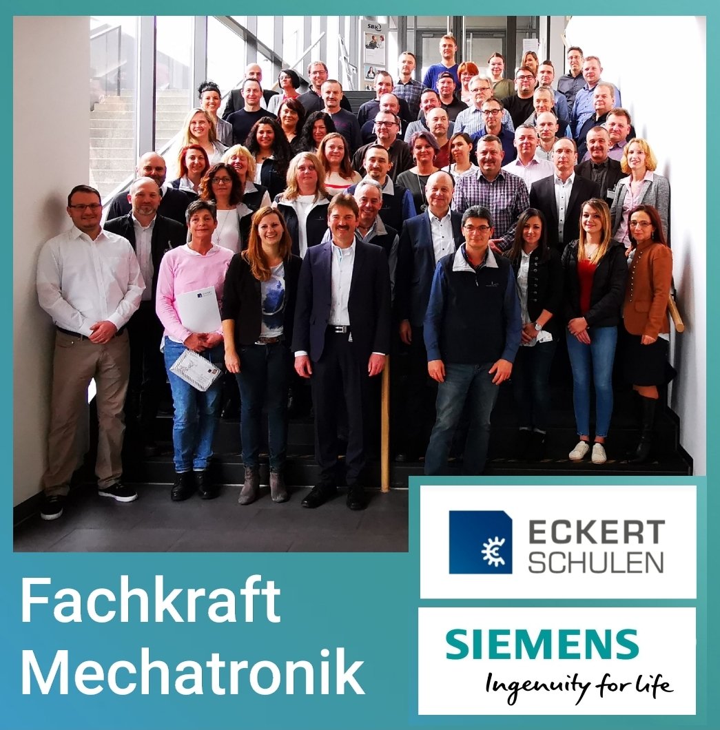 Stefan_Zeidler_'s tweet photo. 👩🏻‍🎓 FACHKRAFT #MECHATRONIK 👨🏼‍🎓

Gestern bekamen in #Amberg 29 stolze TeilnehmerInnen ihre Zertifikate für diese über 9 Monate absolvierte #Qualifizierung.
 
CONGRATS 🔝

Die SPE bietet im Rahmen des #Zukunftsfonds eine Reihe an tollen Fortbildungen an ☝️

#lifelonglearning 🗝 https://t.co/9FH7dvp2QE
