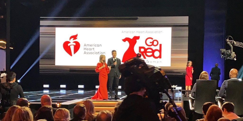 Dr. Shah, American Heart Association Board Member, at Miss America 2020
