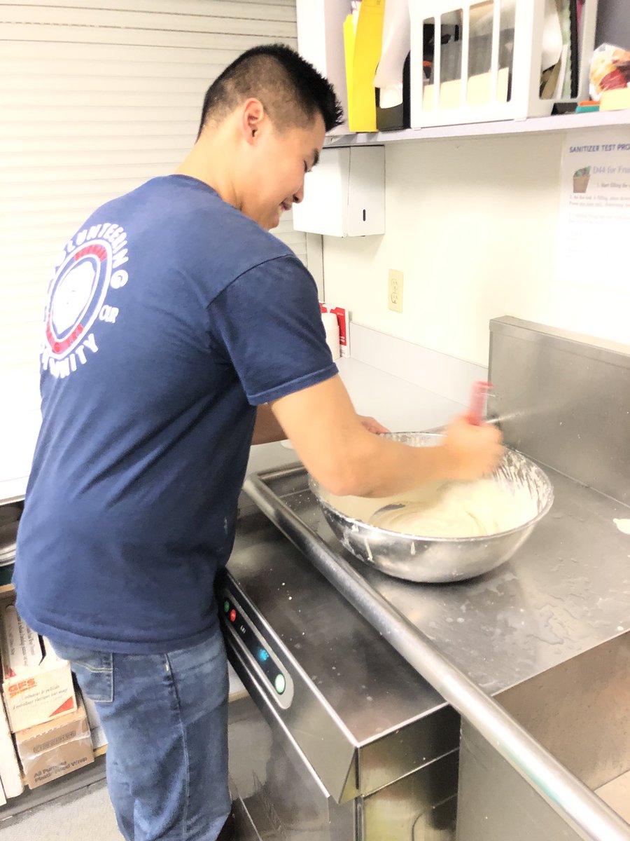 Sd41Windsor's tweet photo. Thank you to our firefighters - you always make pancake breakfast so wonderful. @IAFF323 @BurnabyFireDept @BurnabyFire @burnabyschools https://t.co/VHfZbUgdvt
