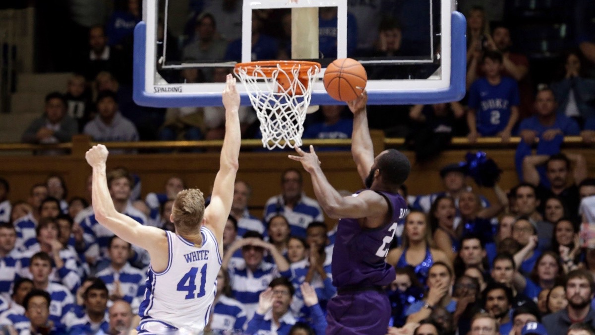 SFASU's tweet photo. Nate Bain’s game-winning layup against Duke University caused such a stir that monetary donations poured in to help rebuild a church, school and the community of Bain’s hometown of Freeport, Bahamas, in the wake of Hurricane Dorian. #SFAWay

#20ThingsFor2020 https://t.co/8og1tibc1o