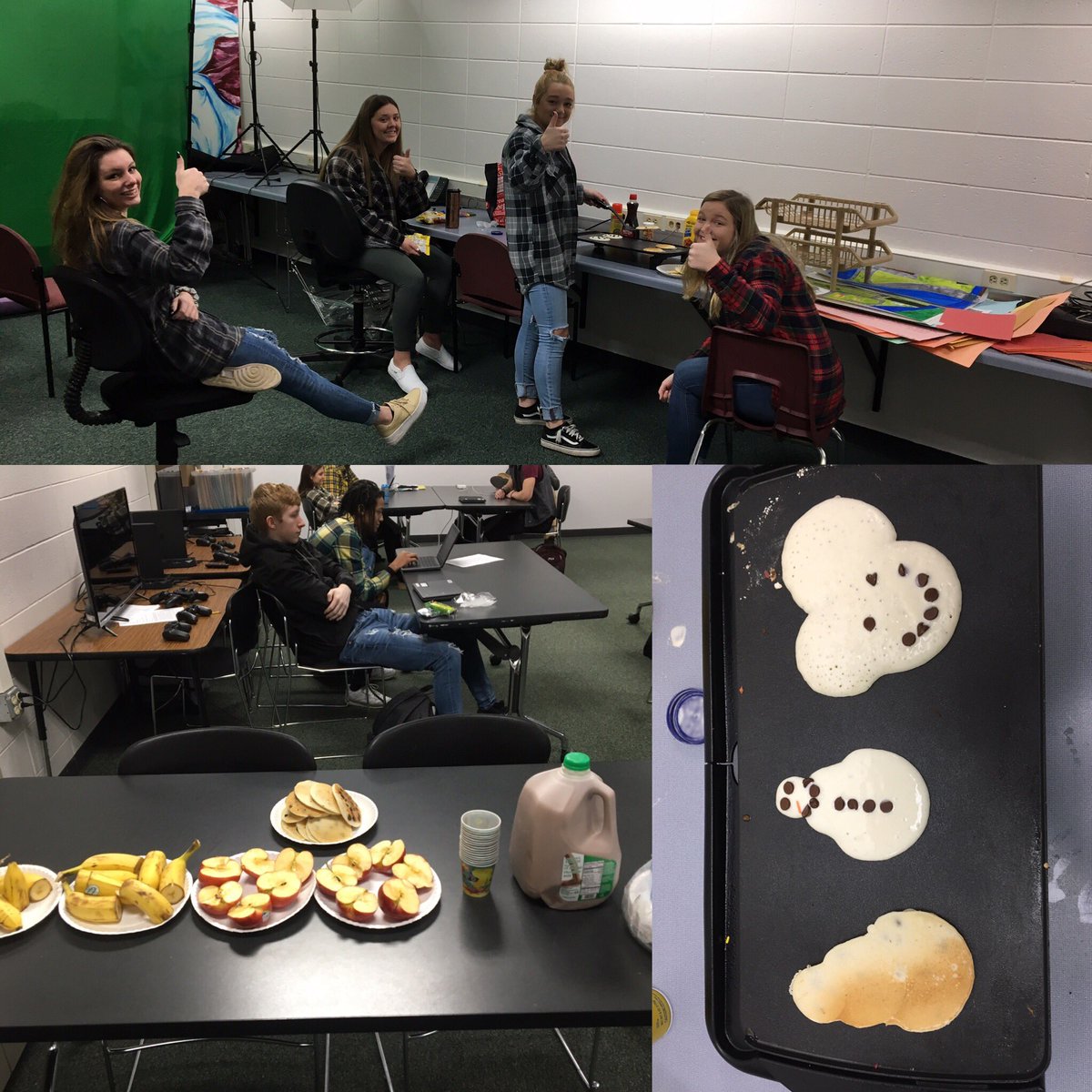 respectroberts's tweet photo. Awesome day with students. Some offered to cook for classmates as others worked to get on track b4 break. Good Kids / Big hearts! #WeAreASD https://t.co/LYyCZHWSJV