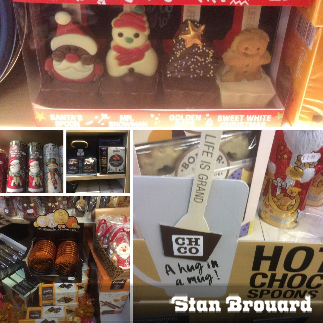 StanBrouardGSY's tweet photo. Food glorious food! 
Hot Chocolate 🥰 
Biscuits 🥰 
Sweets 🥰 
Jams 🥰 
Fudge 🥰 
Chocolate Coins 🥰 
Yum! Yum! Yum! https://t.co/kWoXojo53a