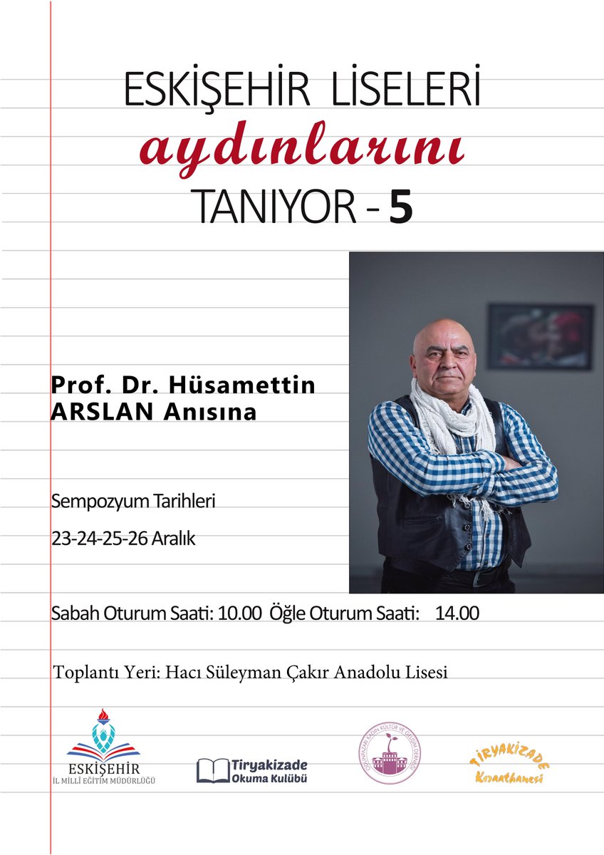 #eskişehirliseleriaydınlarınıtanıyor 
#hüsamettinarslan
#erolgüngör
#fuatsezgin
#kemalkarpat
#cemilmeriç
#mehmetakifersoy
#cengizaytmatov 
<a href="/mkemalsayar/">Kemal Sayar</a>