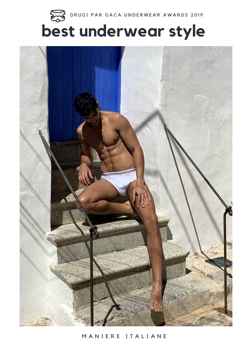 Drugi par gaća on X: AWARD FOR BEST UNDERWEAR STYLE 2019 GOES TO