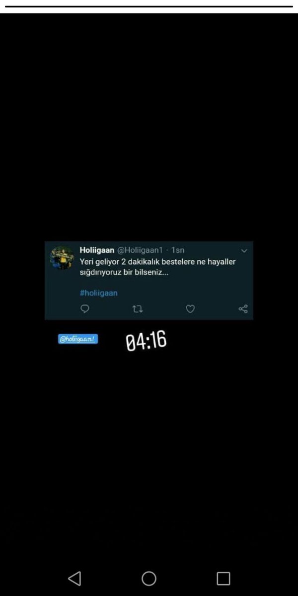 Yeri geliyor 2 dakikalık bestelere ne hayaller sığdırıyoruz bir bilseniz...

#ultras