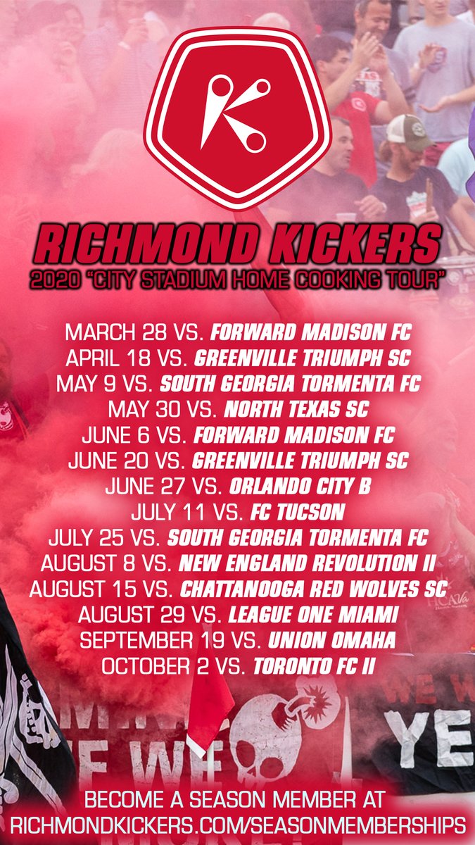 2020 is going to be an extra special year as we celebrate the 25th anniversary of our <a href="/opencup/">U.S. Open Cup</a> Championship!

We can't wait to see <a href="/CityStadium_RVA/">City Stadium</a> packed! Only a couple more months to go, <a href="/RCRedArmy/">River City Red Army</a>!

Lock in your season membership! bit.ly/34GEtlh

#RVAisRed