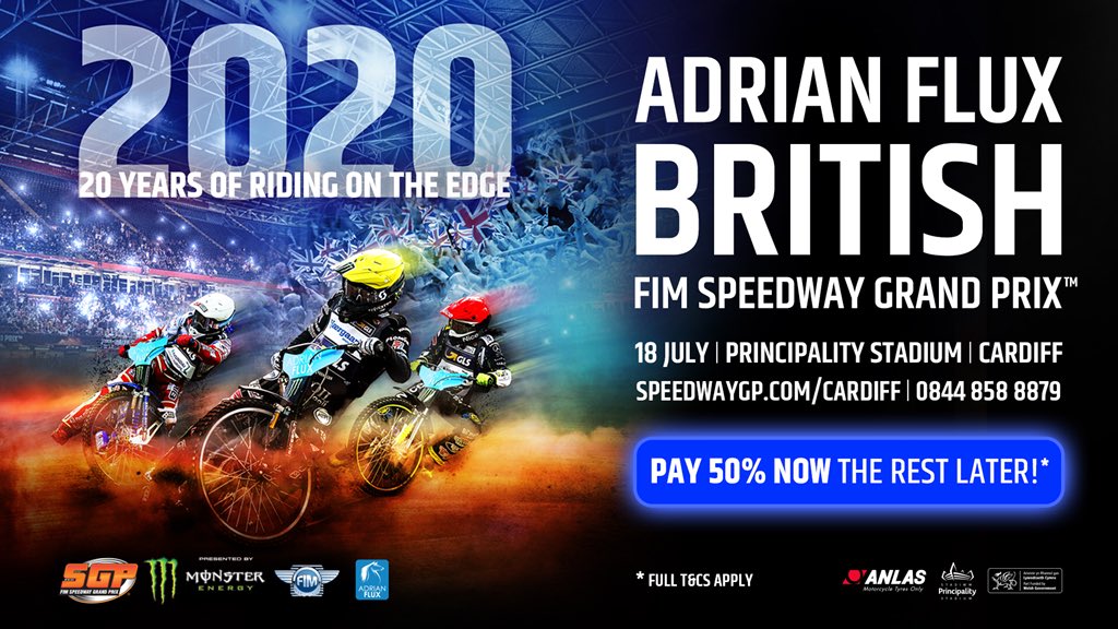 PboroPanthers's tweet image. HERE WE GO‼️

To be in with a chance of winning a pair of tickets for the 2020 British FIM Speedway Grand Prix🇬🇧, simply FOLLOW @PboroPanthers + RT this post🔁

Winner announced Sunday evening!

🎟 GOOD LUCK 🎟
