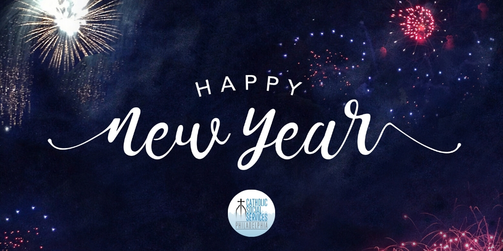 CCharitiesPhila's tweet photo. Wishing you and your loved ones a #HappyNewYear! May God bless you and may His light guide your way in 2020. Throughout this new year, let us continue the work of Jesus by affirming, assisting, and advocating for individuals, families, and communities.
#CSSPhiladelphia https://t.co/VOk57tW5NM