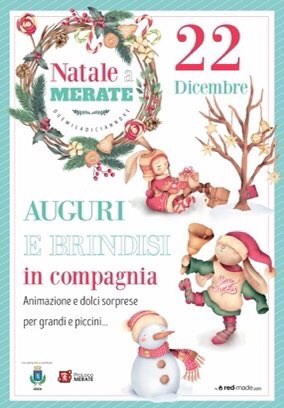 prolocomerate's tweet photo. Domenica 22 Dicembre vi aspettiamo per brindare tutti insieme! 🍾 🥂 🎄💥 https://t.co/2qC27t33Zu