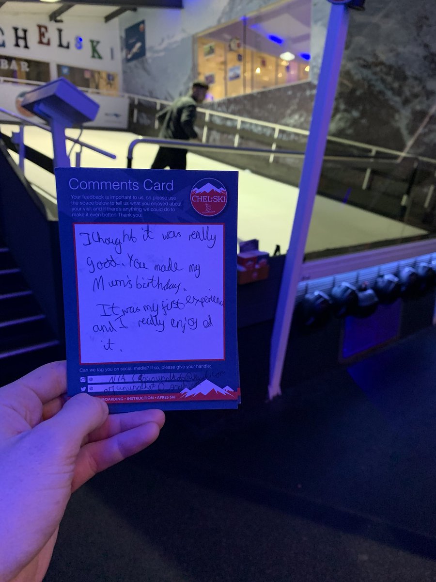 “You made my mums birthday” #chelski #london #experience #fun