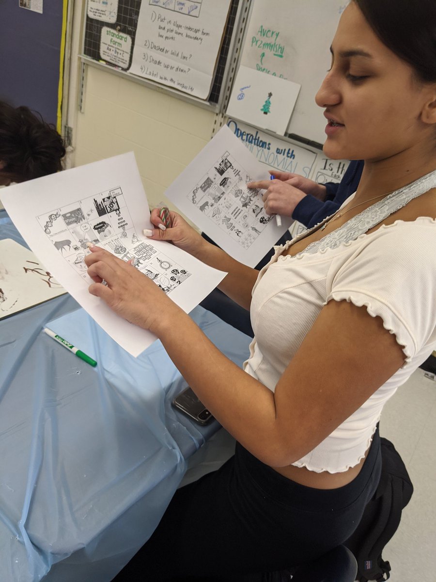 MrsPosch_MHS's tweet photo. Logic puzzles are an #MHSLife favorite! #MHSProblemSolvers #Collaboration #WeAreMHS https://t.co/ikyyRzL6Dl