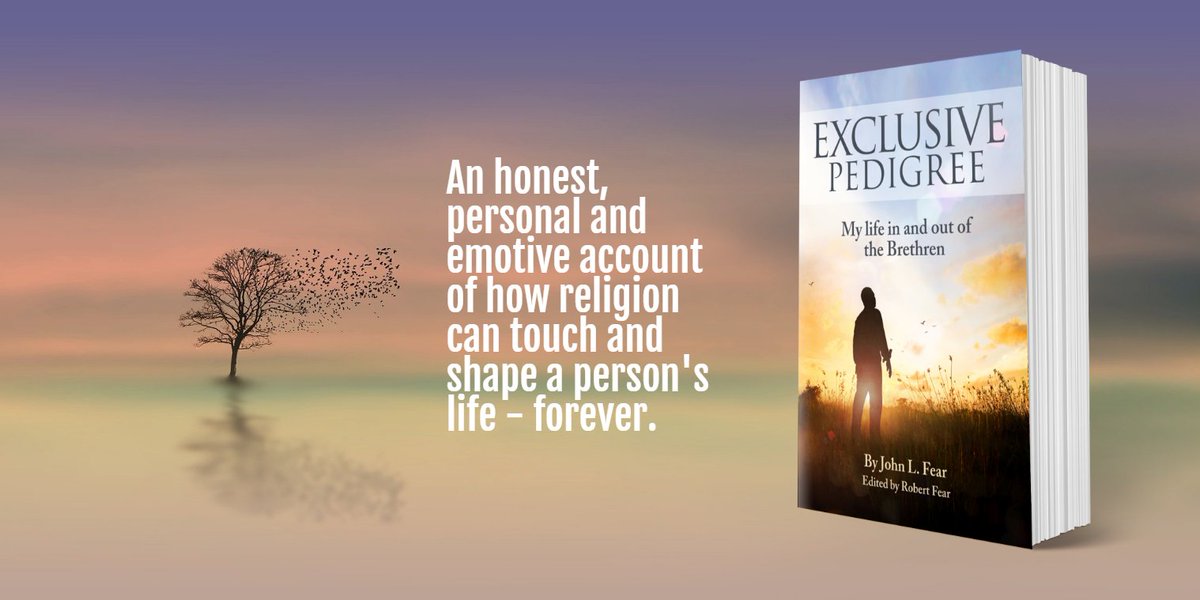 Exclusive Pedigree: My life in and out of the Brethren
Treat yourself to this paperback for an enthralling read
getbook.at/ExclusivePedig…
Also available as an Audiobook and on Kindle Unlimited
#welovememoirs #iartg #bookboost
@fredsdiary1981 #CoPromos