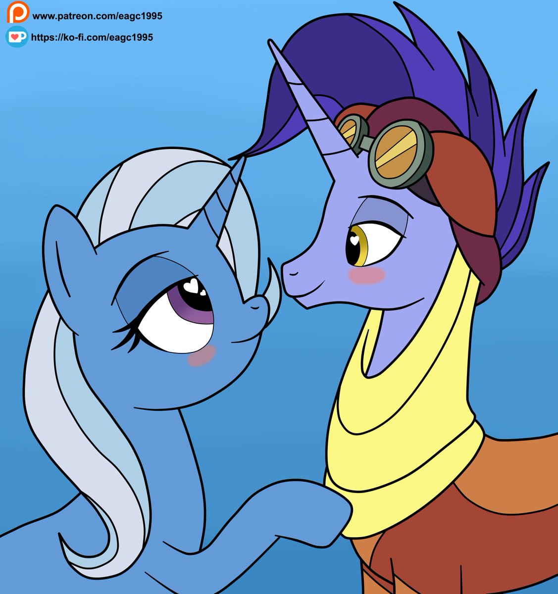 Betos Garcia 🇬🇹 (Commissions are CLOSED/ON HOLD) on Twitter:  "(Commission) Trixie x Hoo'Far Commissioned by 3D4D My Patreon:  https://t.co/fZ9qt8b0gR My Ko-Fi: https://t.co/iRVRhCCHdF #MyLittlePony #MLP  #FIM #FriendshipIsMagic #TrixieLulamoon #MyArt ...