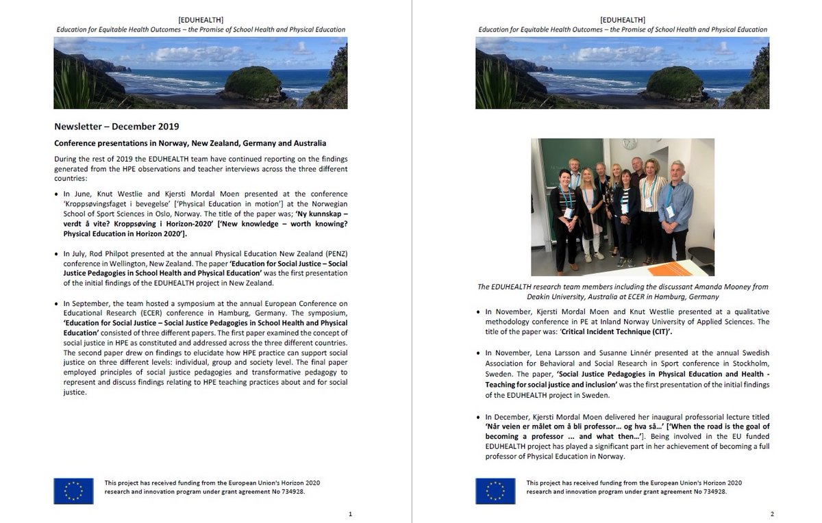 Latest newsletter from the <a href="/EU_H2020/">Horizon 2020</a> EDUHEALTH project now available at: lnu.se/contentassets/…

<a href="/linneuni/">Linnéuniversitetet Linnaeus University</a> <a href="/idrottlnu/">Idrottsvetenskap Lnu</a> @GerdinNG <a href="/kate_schenker/">Katarina Schenker</a> <a href="/sannelin/">susanne Linner</a> <a href="/WestKnut/">Knut Westlie</a> <a href="/RPhilpot3/">Rod Philpot</a> <a href="/EERA_NW18/">EERA NW18</a> #researchimpactEU
