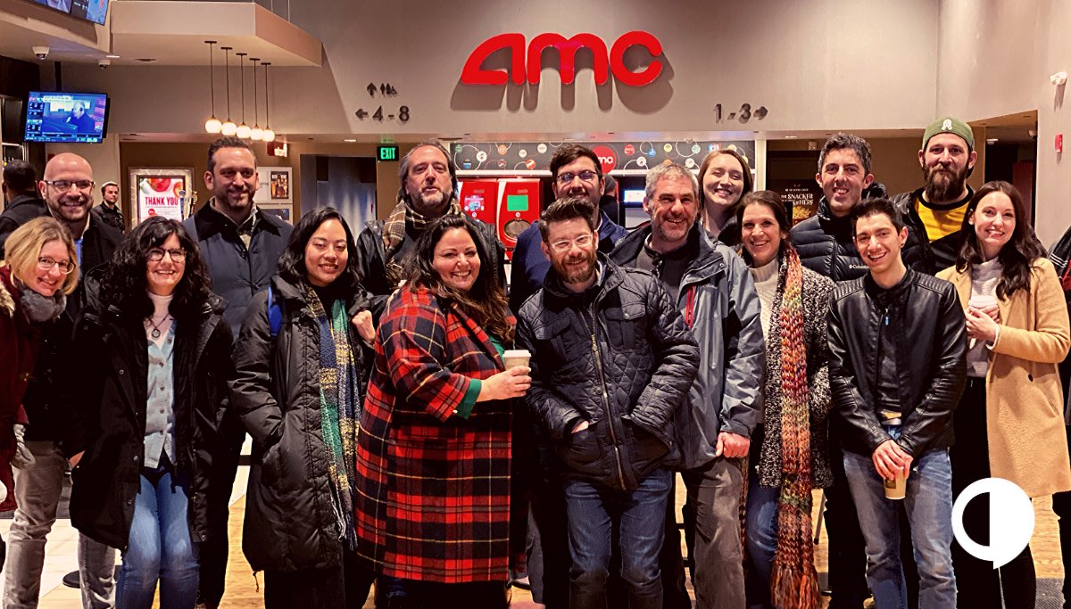 19ideas's tweet photo. That’s a wrap on 2019! Our office is closed until the new year and we’re celebrating with a team screening of Star Wars: The Rise of Skywalker. We hope everyone has a wonderful holiday! #19IDEAS #Yearof19 https://t.co/ExEiP4NHyK