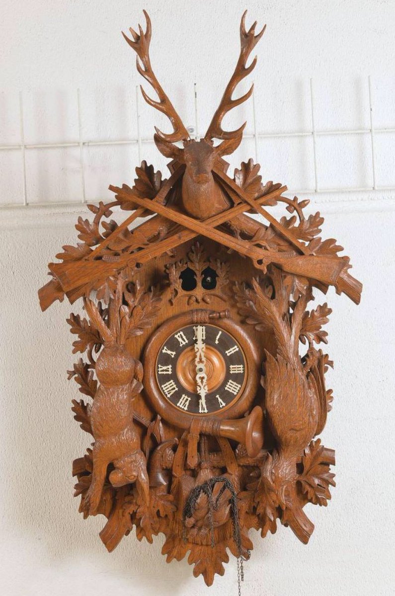 Auctionzip's tweet photo. Nothing says I love you like the gift of time! Check out this 1960's cuckoo clock and more unique gifts on AuctionZip. 

https://t.co/hffS4QRYsX https://t.co/FNHdIvp4TN
