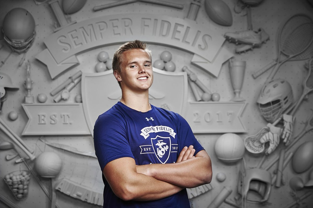 Congratulations to 2019 Semper Fidelis All-American, <a href="/Ean6113/">Ean Norenberg</a> on the signing of his National Letter of Intent to attend <a href="/Harvard/">Harvard University</a>, where he will continue his football career. 

Continue to fight no matter what obstacle is put in front of you. #harvard2024 #BattlesWonAcademy