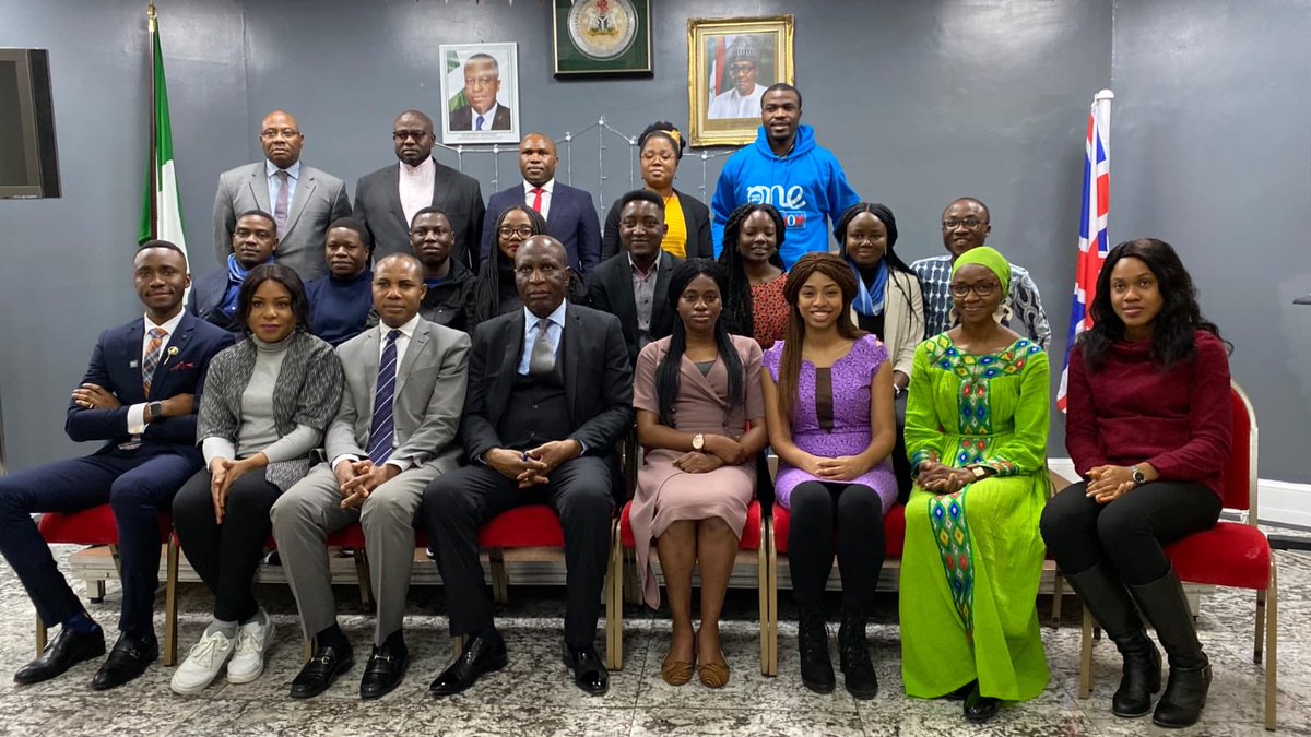 During our courtesy visit to the Nigeria High Commission, the  ambassador to the UK, Justice Oguntade confirmed that we, youths, are truly made for more and capable of implementing disruptive change towards growth and development.

#cheveningjourney 
#iamchevening
#yetundefadeyi