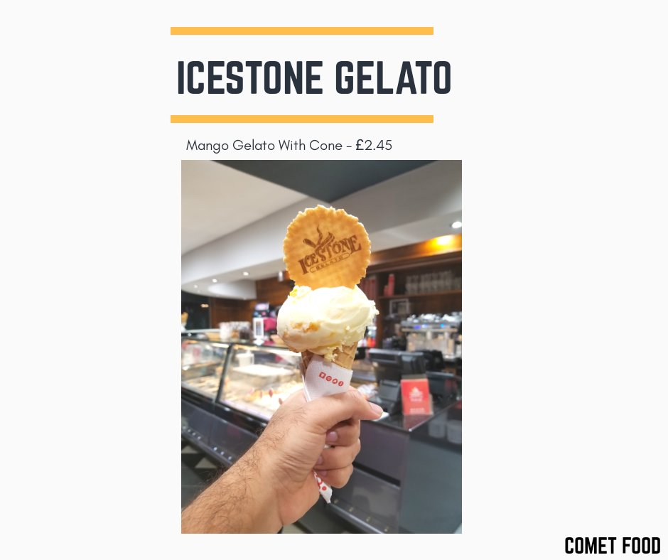 TechComet's tweet photo. ICESTONE GELATO
Mango Gelato - ⭐⭐⭐⭐
#Manchester #foodie #foodblogger #MCR #gelato https://t.co/u9stDTiCK6